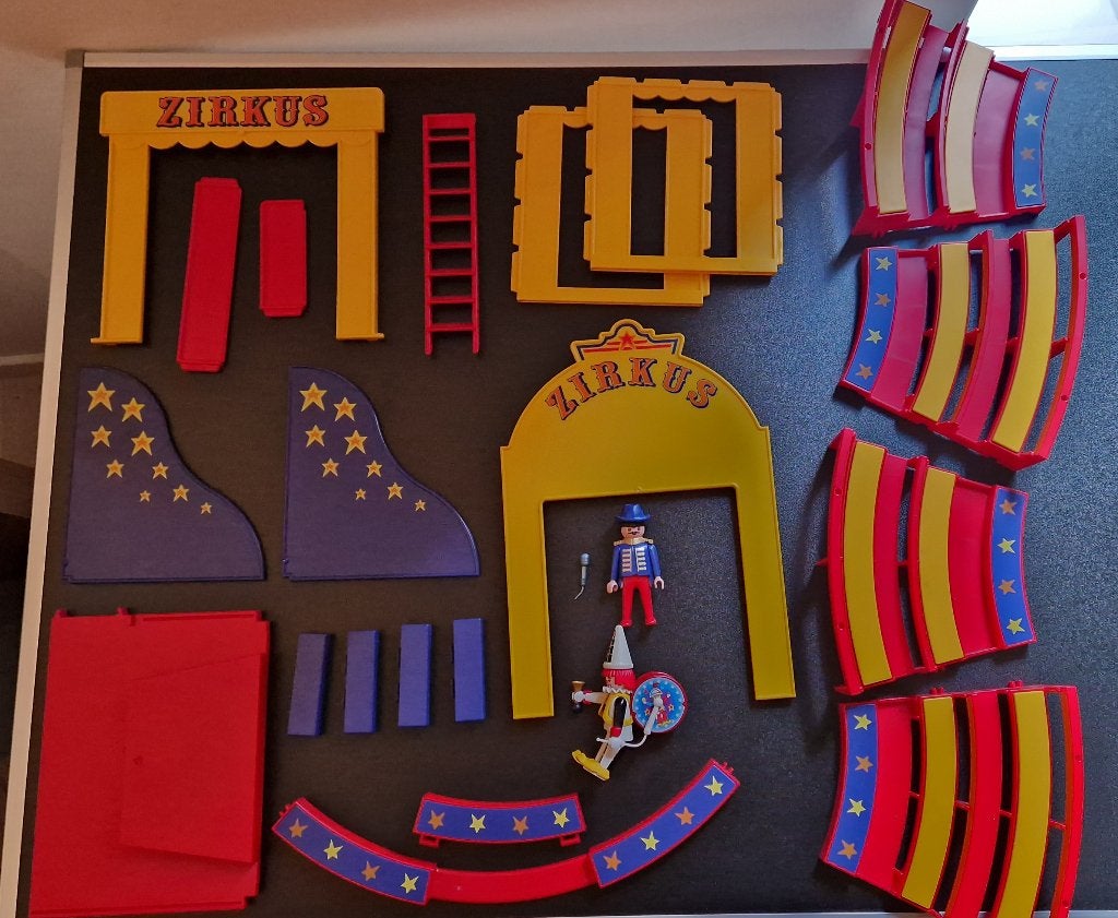 Playmobil Circus, Gebruikt, Losse onderdelen, Overige typen, Family fun