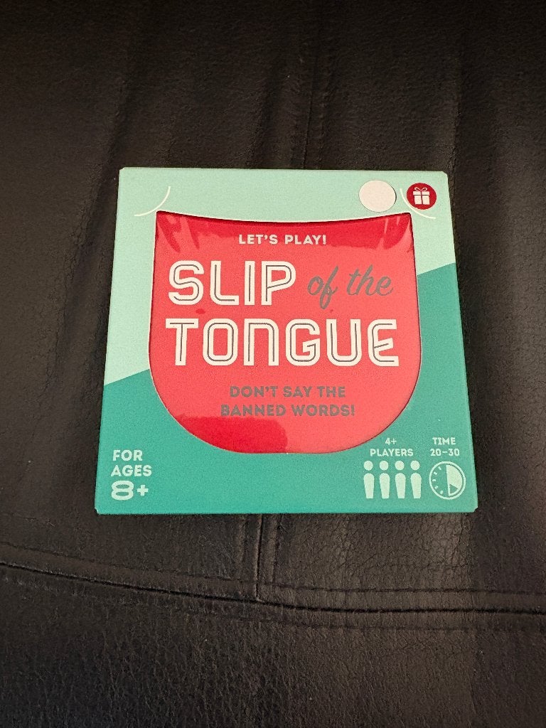 Spel Slip of the Tonque zoals in NL Hints, Kinderen en Baby's, Speelgoed | Educatief en Creatief, Ophalen of Verzenden, Nieuw