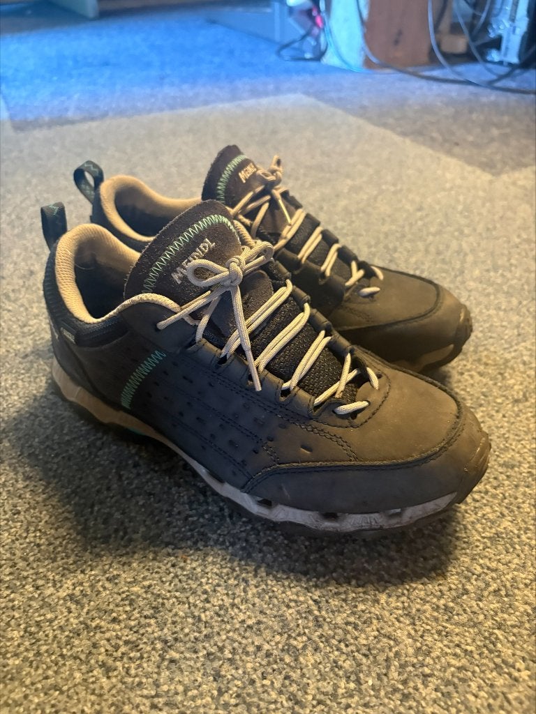 Meindl X-SO Corium Lady Gtx mt 6,5 Marine, Ophalen of Verzenden, Zo goed als nieuw, Schoenen