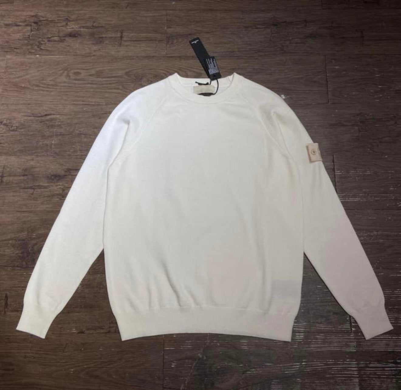 Nieuw Stone Island Ghost trui (wit) maat L / Topkwaliteit, Ophalen of Verzenden, Nieuw, Wit