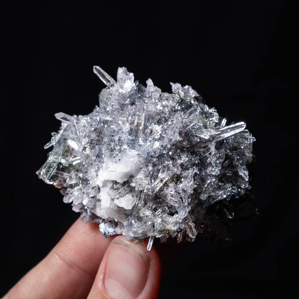 Kwarts, Pyriet en Sfaleriet uit Krushev Dol, Verzamelen, Ophalen of Verzenden, Mineraal