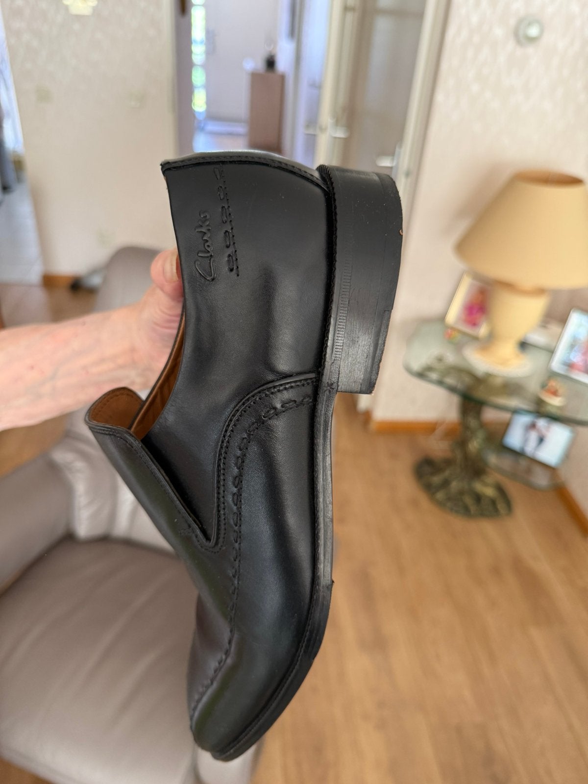 Hetenschoenen Clarks, Ophalen, Zo goed als nieuw, Bruin, Loafers