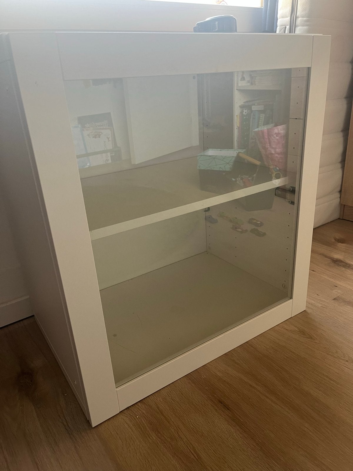 IKEA BESTÅ kast met glazen deur en plank, Ophalen, Gebruikt, 50 tot 100 cm, Minder dan 100 cm