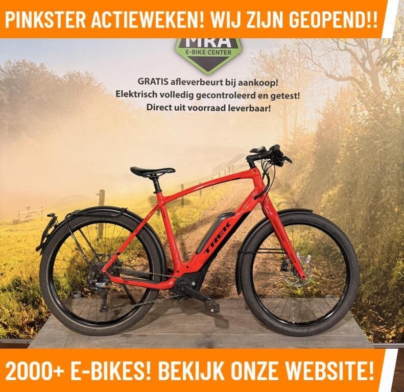 Trek Super commutet+ 8S Elektrische fiets BOSCH midden motor, Overige merken, Ophalen of Verzenden, Zo goed als nieuw, Trek