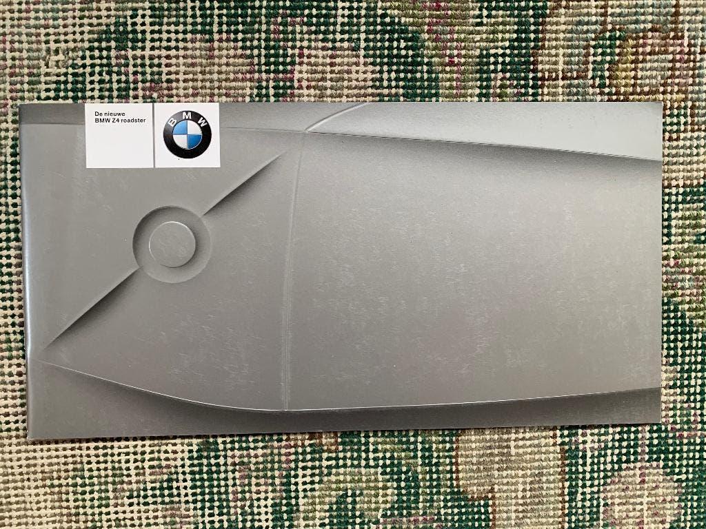 Nederlandstalige introductiebrochure folder BMW Z4 E85 2002, Boeken, Nieuw, Ophalen of Verzenden, BMW, BMW
