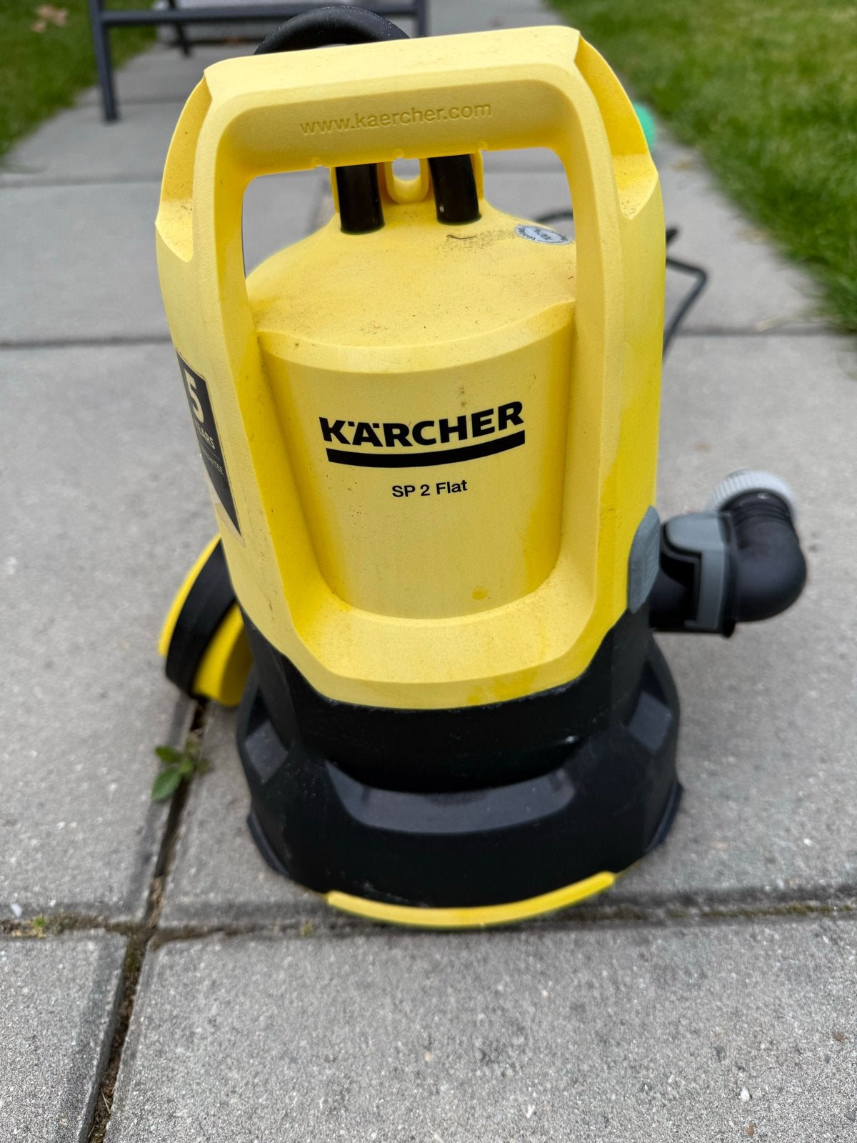 Kärcher SP 2 Flat Dompelpomp - Efficiënt en Compact, Ophalen, Gebruikt, Elektrisch, Dompelpomp