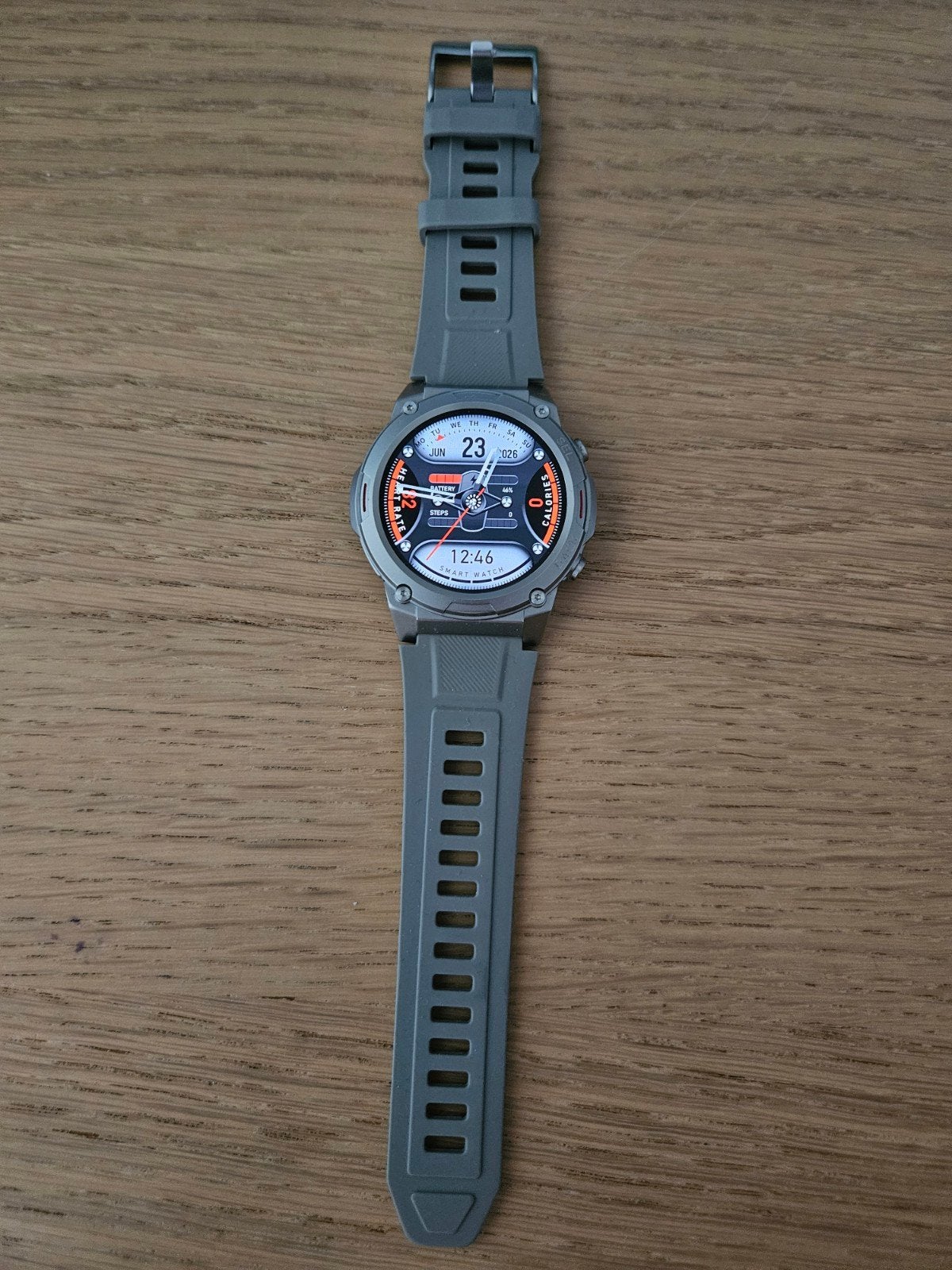 Smartwatch Gard Pro Ultra 2+, Sieraden, Tassen en Uiterlijk, Smartwatches, Conditie, Ophalen of Verzenden, Zo goed als nieuw, Grijs