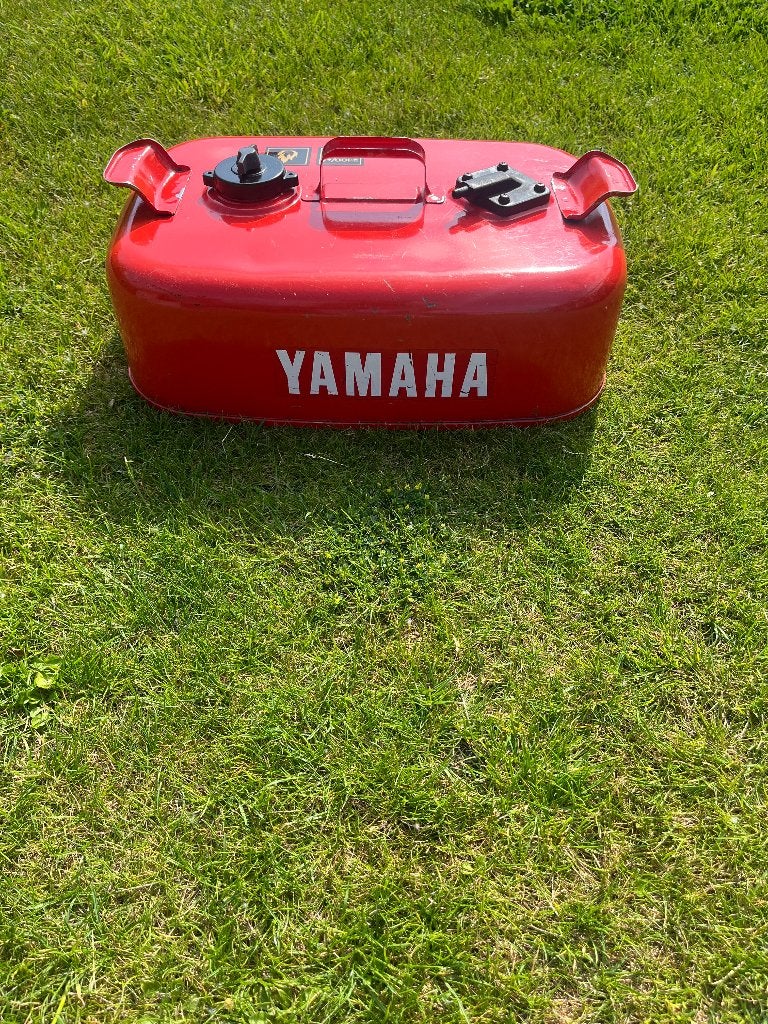 Mooie stalen Yamaha tank, Ophalen, Zo goed als nieuw
