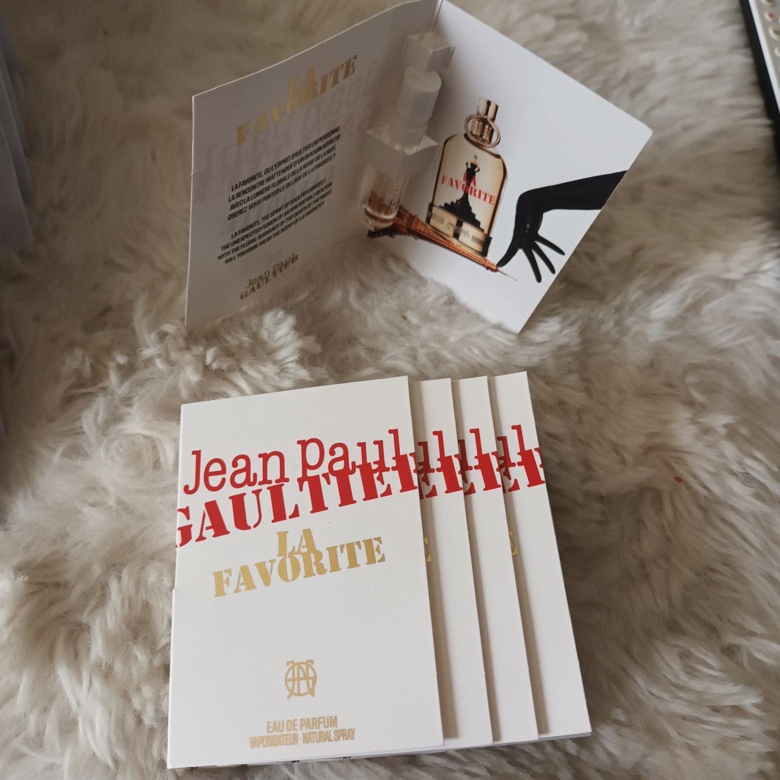 Jean Paul gaultier LA FAVORITE proefjes..5 x..nieuw, Ophalen of Verzenden, Nieuw