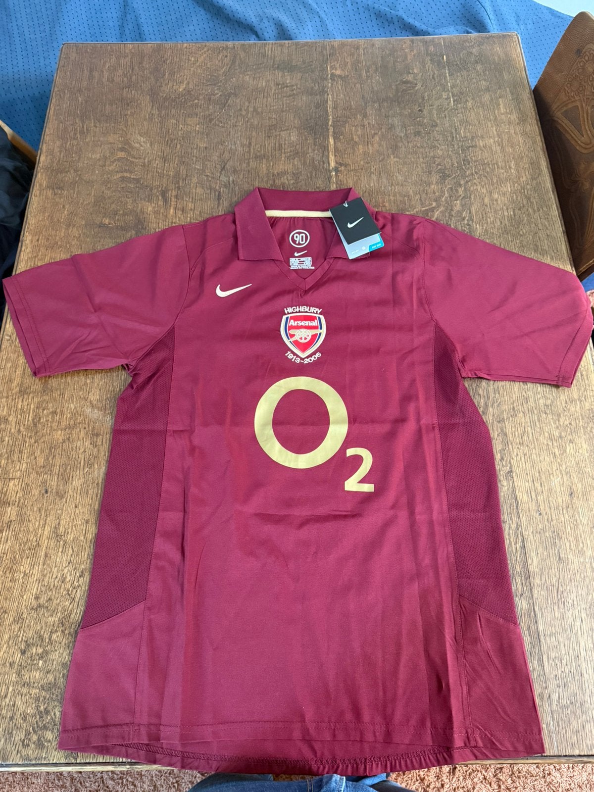 Arsenal Henry 06 Size M, Maat M, Verzenden, Zo goed als nieuw, Shirt