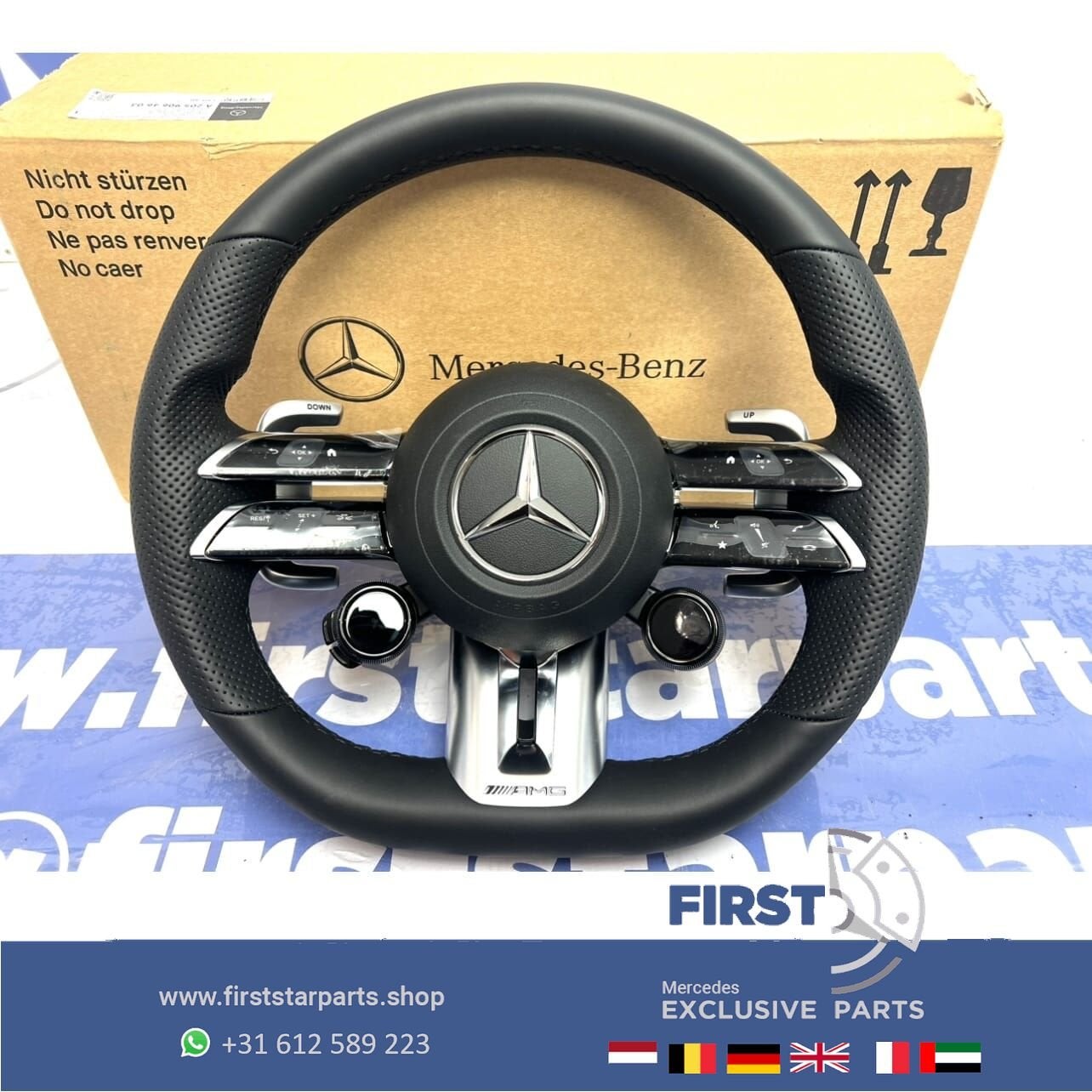 2024 Mercedes 45 63 AMG PERFORMANCE STUUR + AIRBAG W206 W213, Gebruikt, -, Ophalen of Verzenden, -