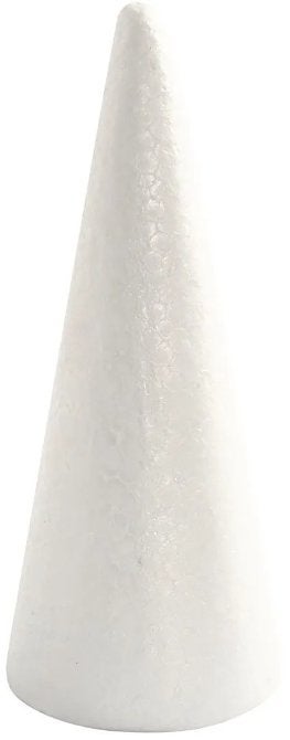 Styropor (piepschuim) kegel Ø 7 cm en 19,5 cm hoog, ., Overige thema's, Nieuw, Ophalen of Verzenden