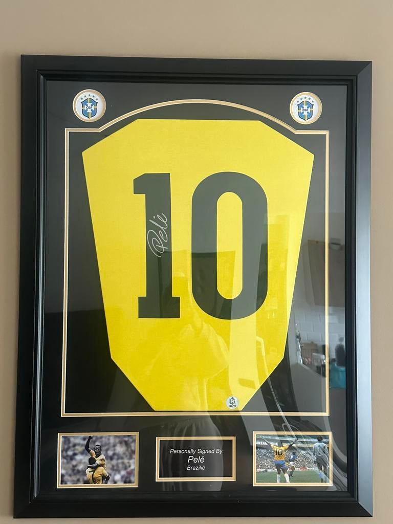Pele Gesigneerd, Ophalen of Verzenden, Zo goed als nieuw