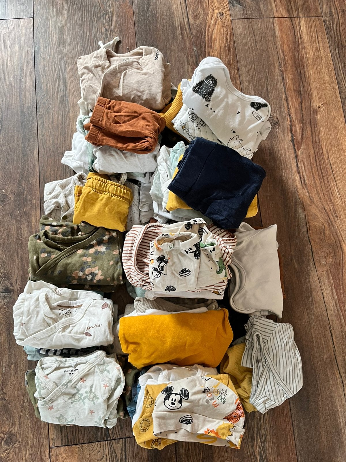 Shopper vol met jongens babykleding, Kinderen en Baby's, Ophalen, Zo goed als nieuw, Maat 50
