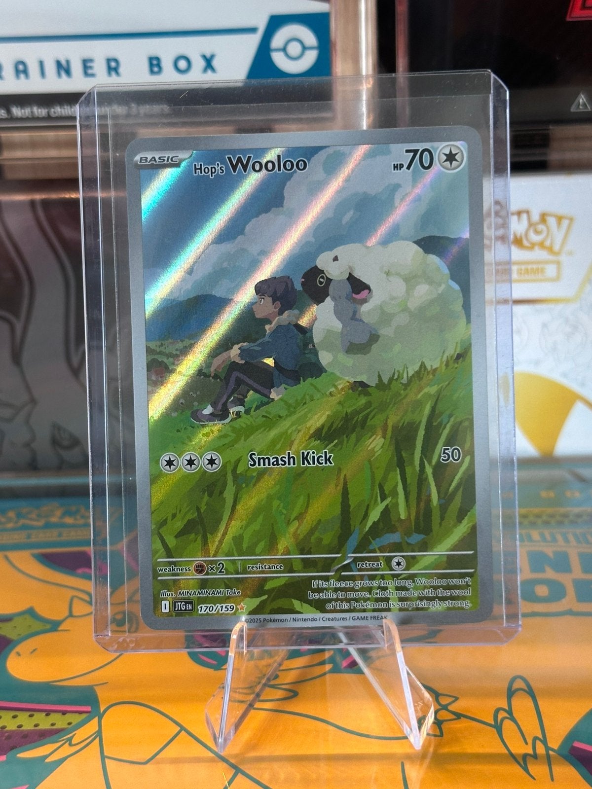 Hop’s Wooloo 170/159 Pokémon kaart, Ophalen of Verzenden, Zo goed als nieuw