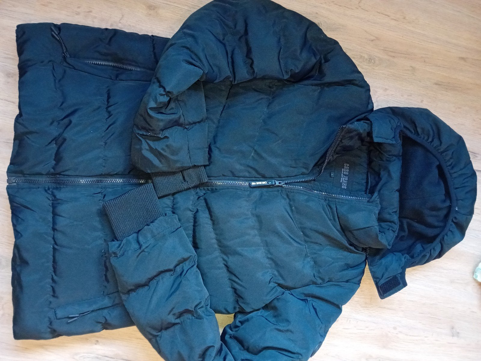 Cars Jeans winterjas - maat L, Cars Jeans, Ophalen of Verzenden, Gedragen, Zwart