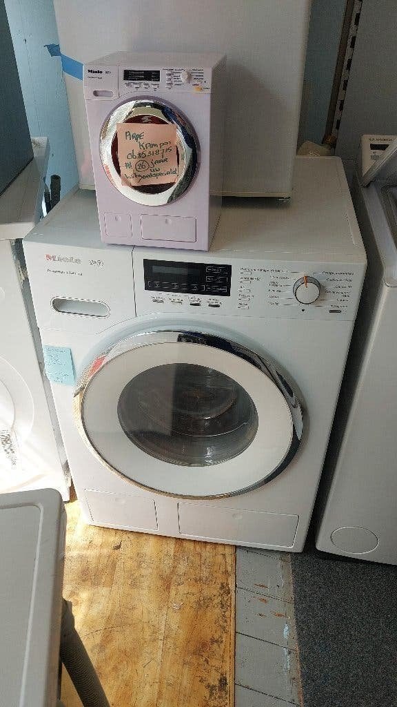 miele wasmachine 1600 8 kg 425  ARPE nieuw type TWINDOS, Witgoed en Apparatuur, Ophalen, 1200 tot 1600 toeren, 8 tot 10 kg, Zo goed als nieuw