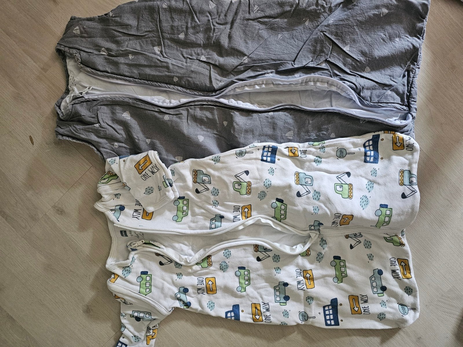 slaapzakken baby maat 56/62 en 70, 70 cm, Ophalen of Verzenden, Slaapzak, Wit