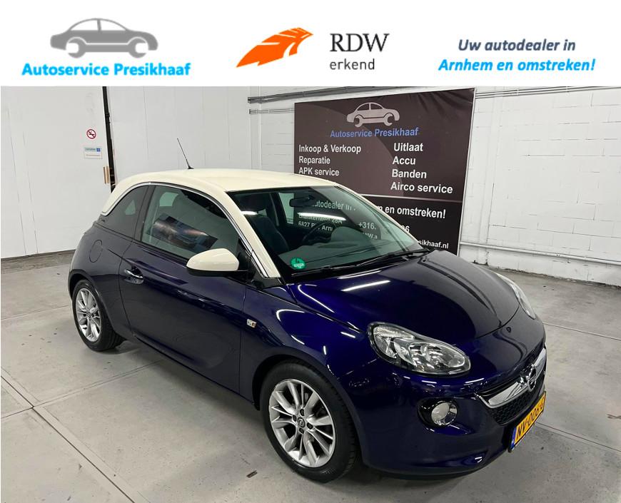 Opel ADAM 1.2 Glam AIRCO / HALF-LEDER / CRUISE CONTROL, Auto's, Opel, Bedrijf, Te koop, ADAM, ABS, Airbags, Airconditioning, Bluetooth