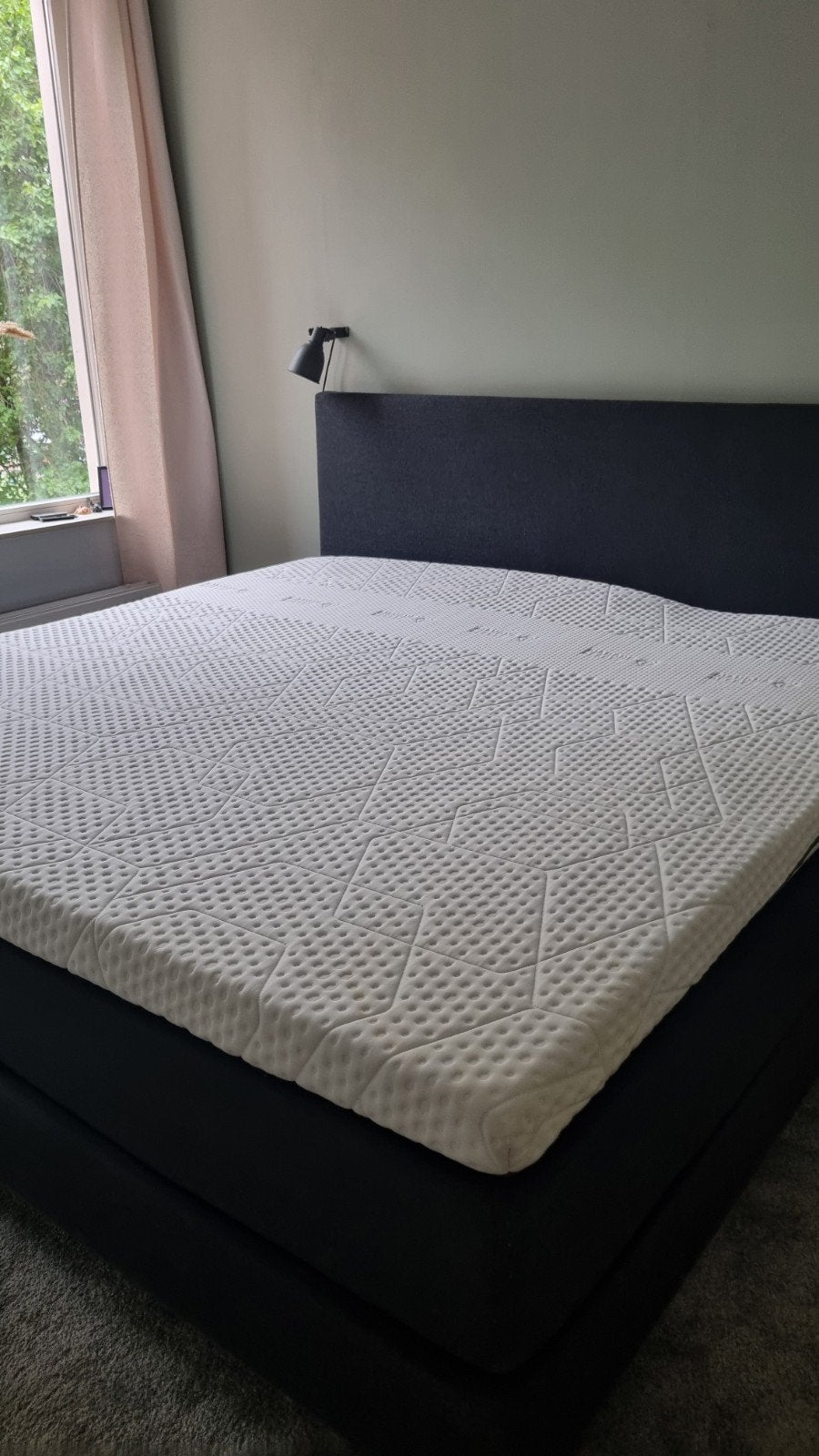 Emma Diamond Degree matras 200x200 cm, Ophalen, Tweepersoons, Zo goed als nieuw, Overige maten