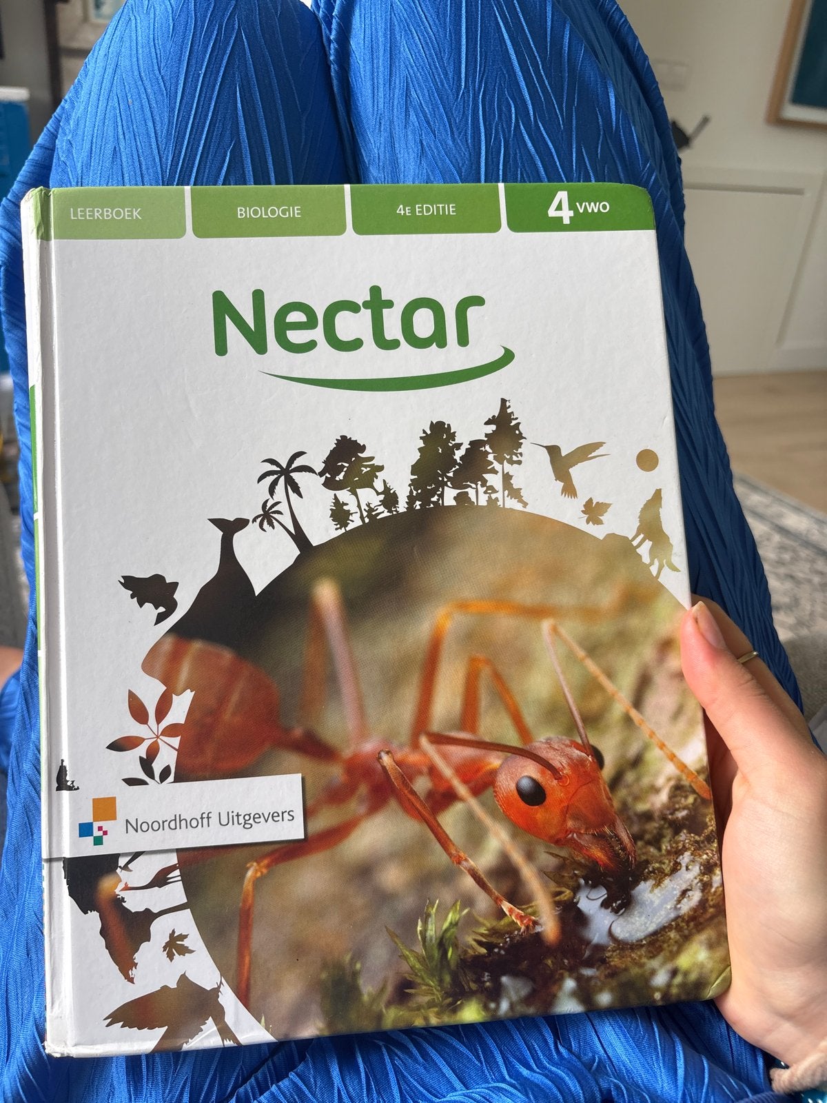 Nectar Biologie Leerboek 4 VWO 4e editie, Ophalen of Verzenden, Zo goed als nieuw, VWO, Biologie