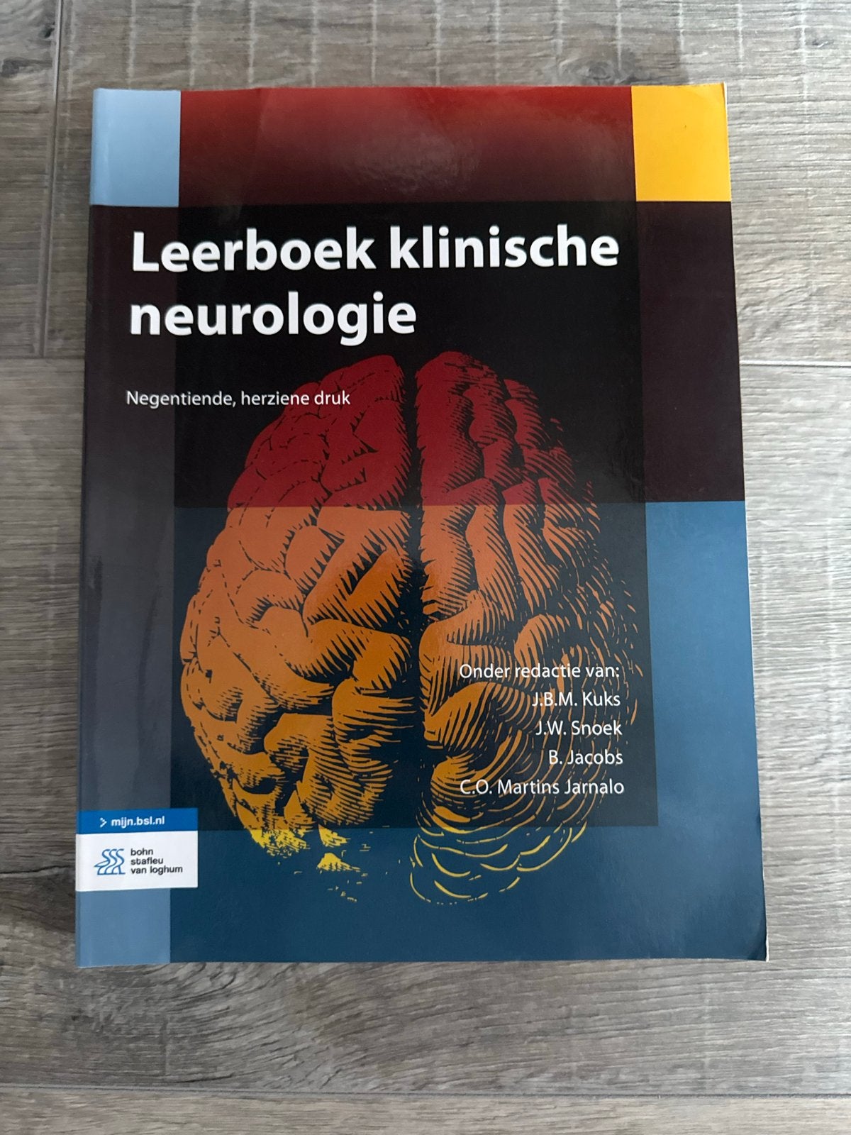 Leerboek klinische neurologie - 9e herziene druk, Boeken, Ophalen of Verzenden, Beta, Zo goed als nieuw, HBO