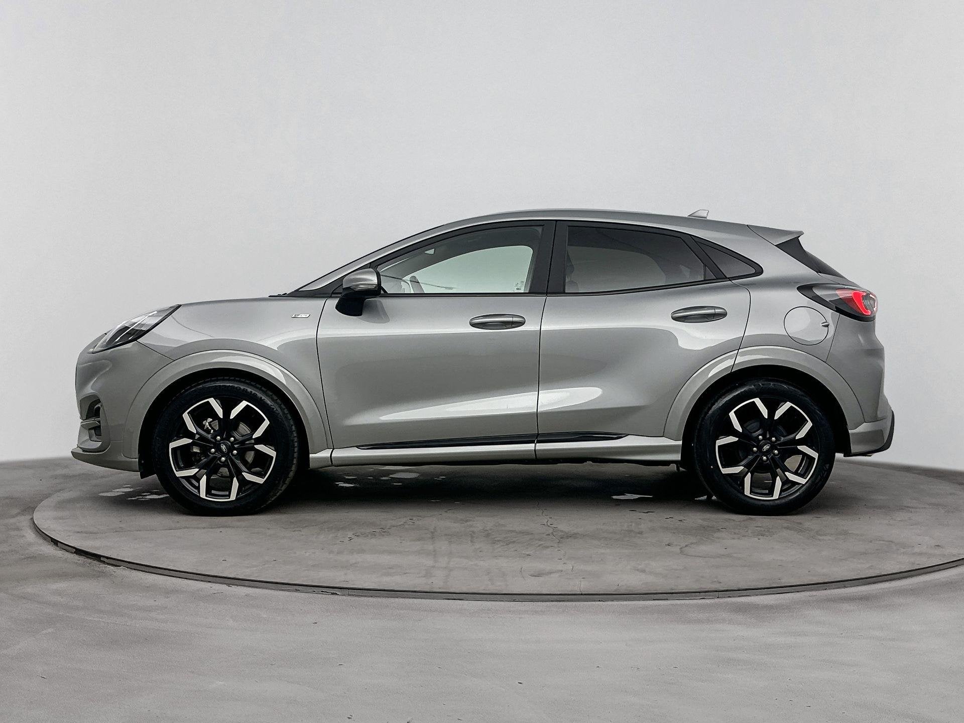 Ford Puma 1.0 EcoBoost Hybrid 125Pk ST-Line X | Apple Carpla, Auto's, Dealer onderhouden, 125 pk, Euro 6, Leder en Stof