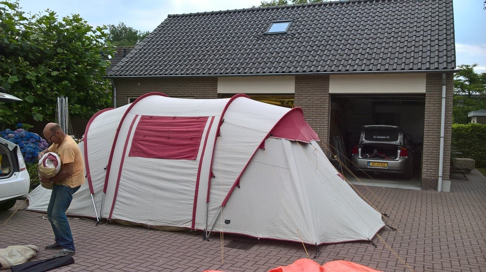 Ruime tunneltent Canyon 6 - 5 jaar droog opgeborgen, Ophalen