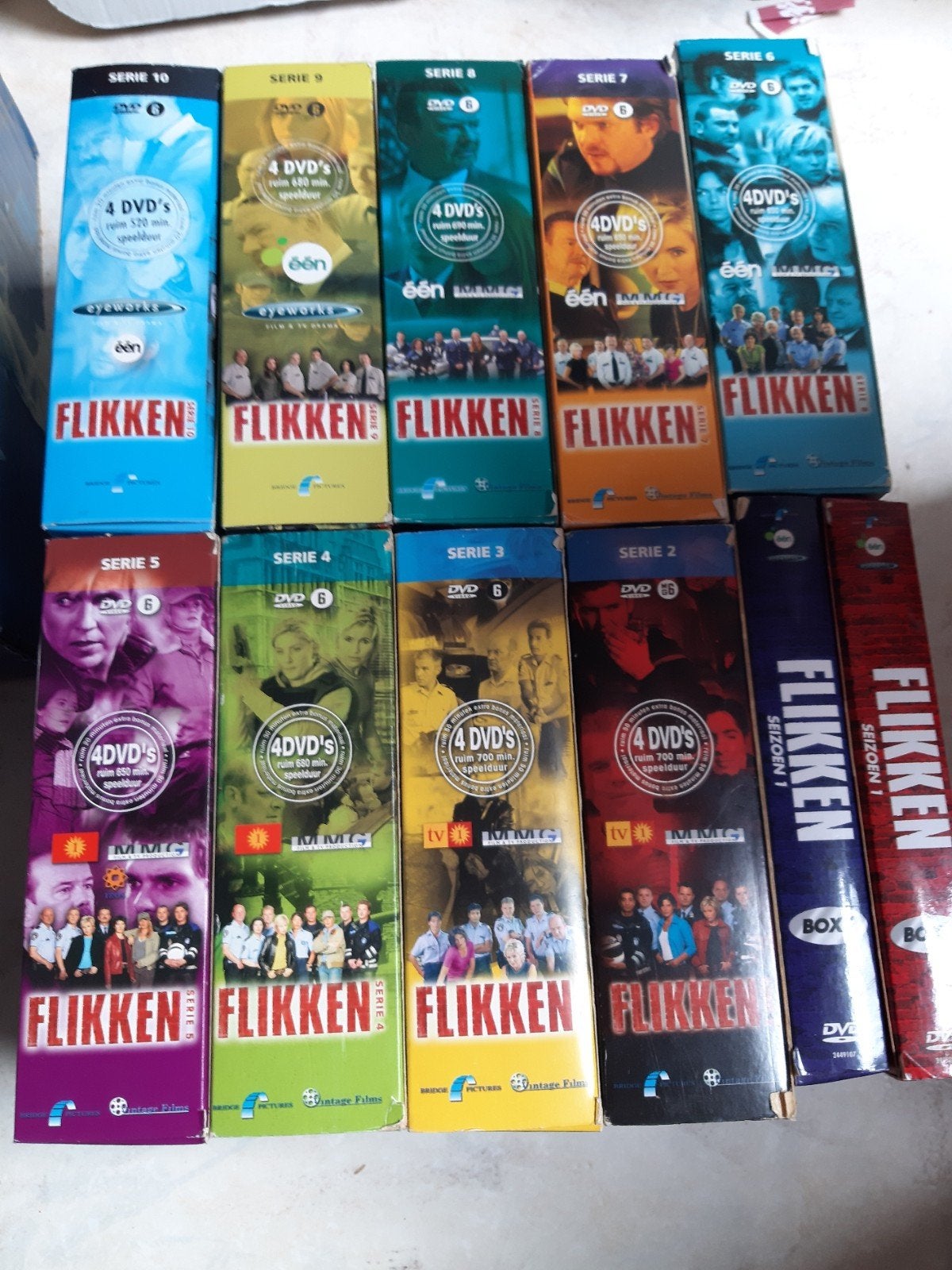 Flikken DVD Boxen - Complete Serie (Gebruikt), Ophalen of Verzenden, Gebruikt