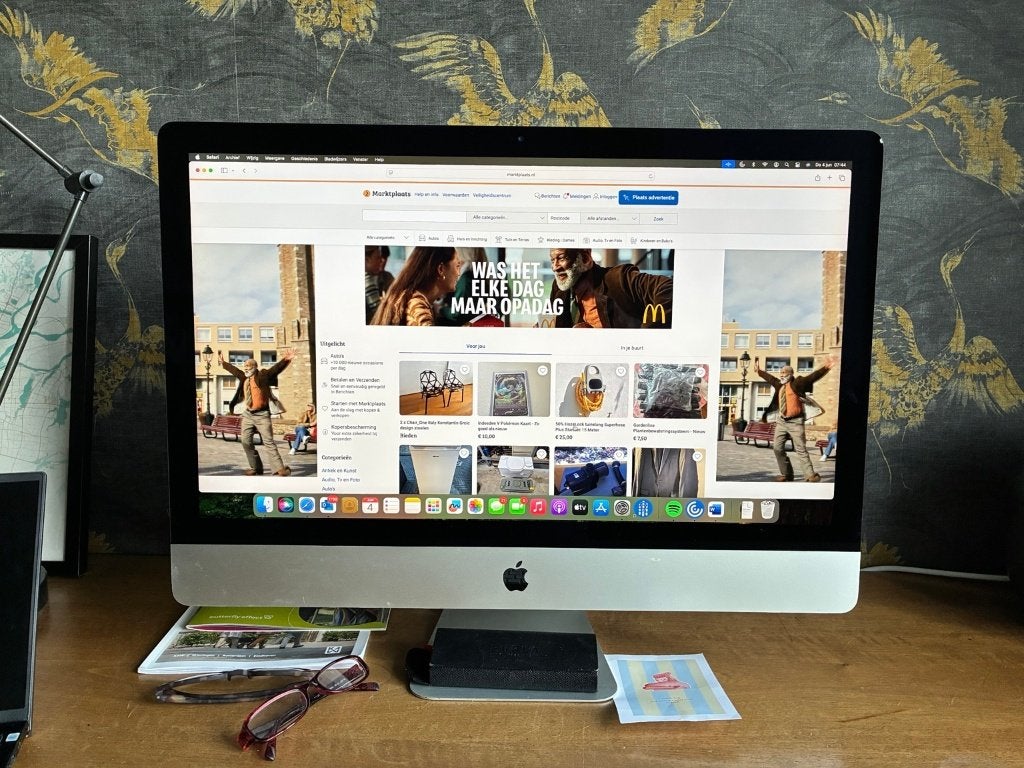 Apple iMac 27" 5K (2019) 1TB SSD, Ophalen, IMac, Zo goed als nieuw, 3 tot 4 Ghz