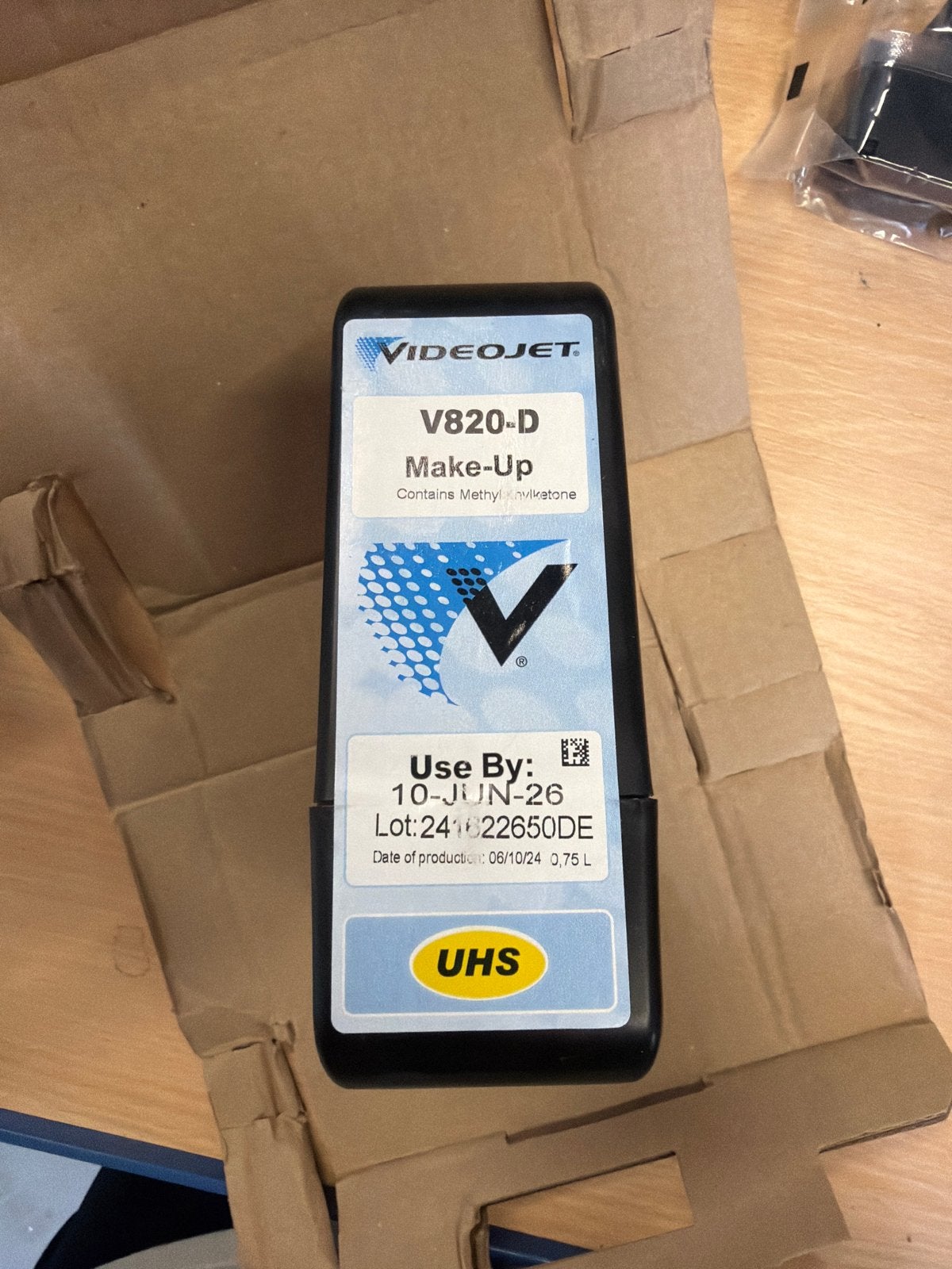 Videojet V820-D Make-Up inkt voor industriële printers, Ophalen of Verzenden, Nvt, Nvt, Nvt