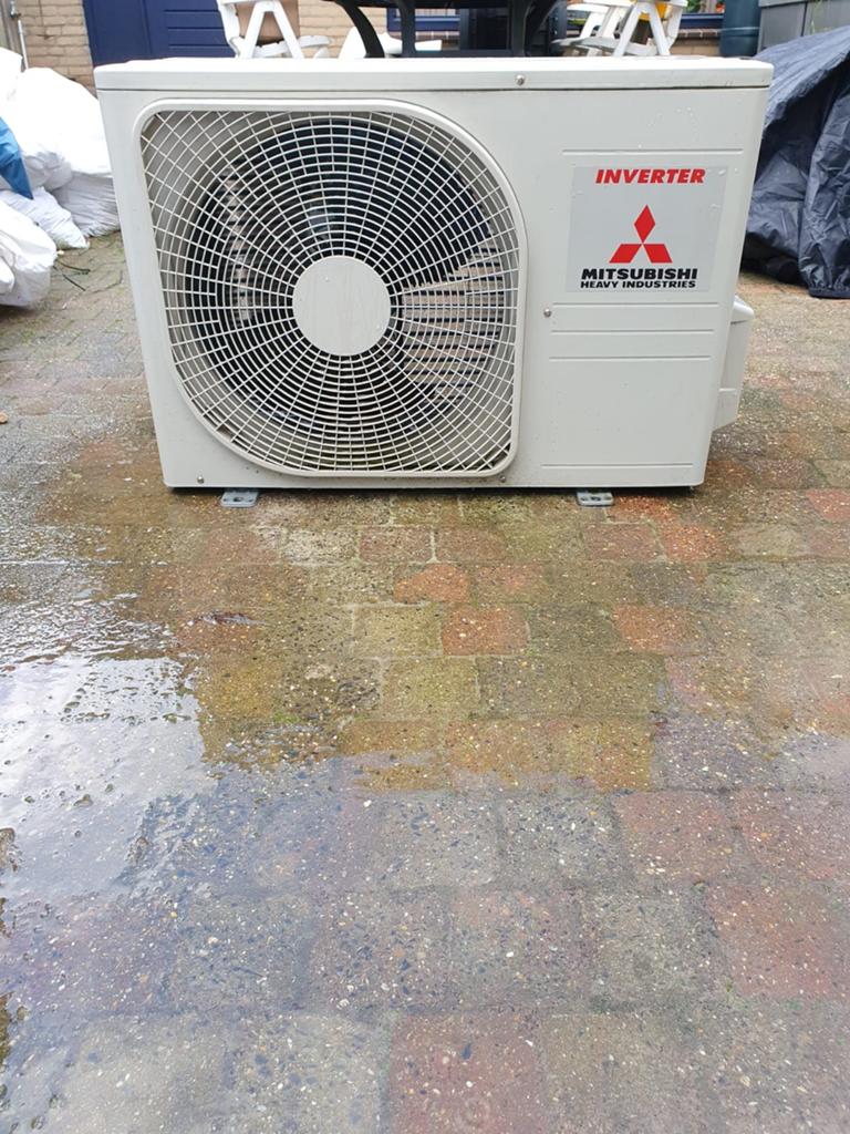 Mitsubishi Airco Buitenunit SRC20ZS-W Single Split (leeg), Ophalen