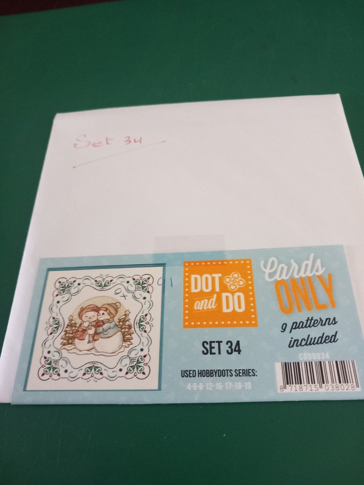 Set 34 dots and do only,9 stuks, Ophalen of Verzenden, Overige thema's