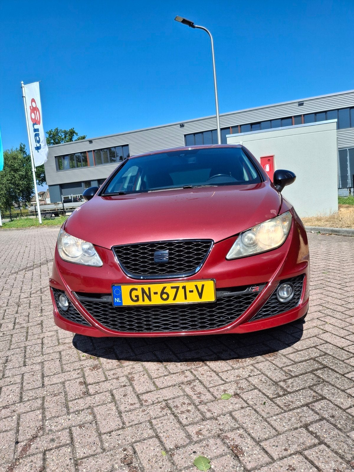 Seat Ibiza 1.4 TSI 110KW 3DR AUT 2010 Rood, Auto's, Seat, 4 cilinders, 620 kg, Ibiza, 1200 kg