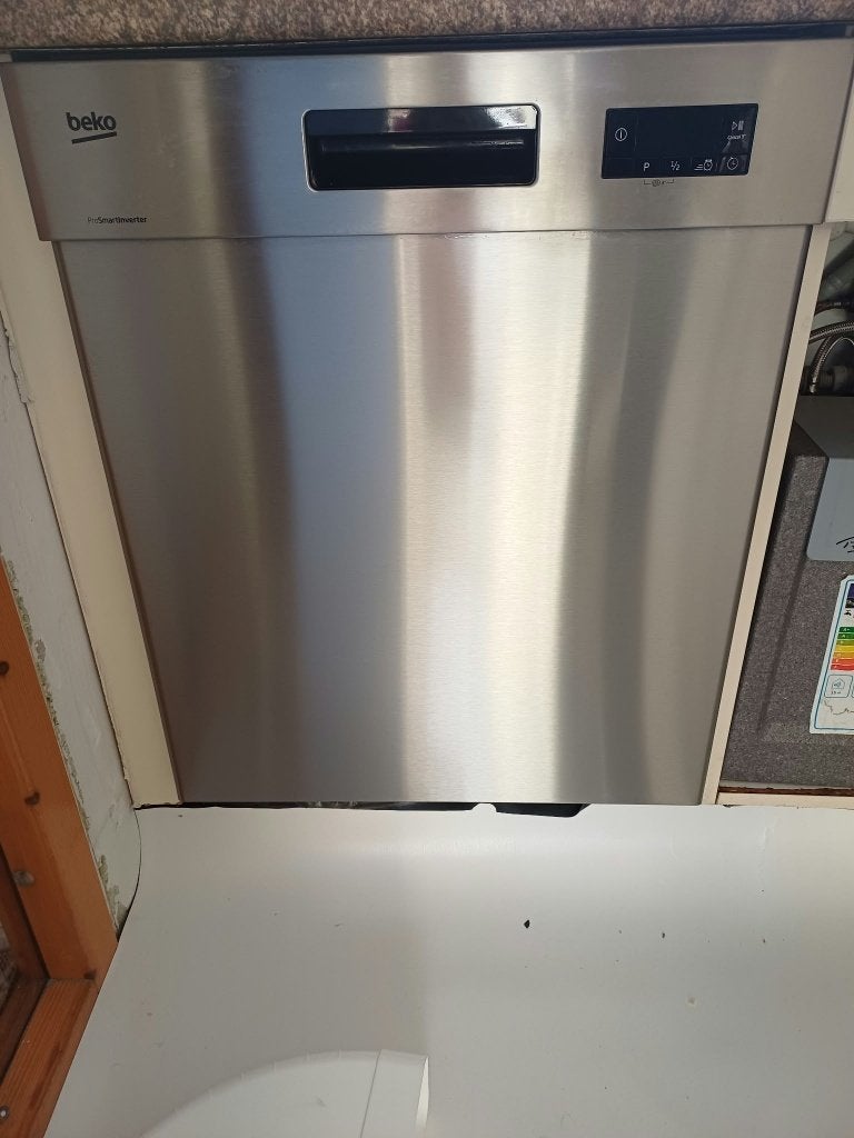 Beko DUN15420X Onderbouw Vaatwasser (2022) – Strak RVS front, Ophalen, Gebruikt, Minder dan 85 cm, 60 cm of meer