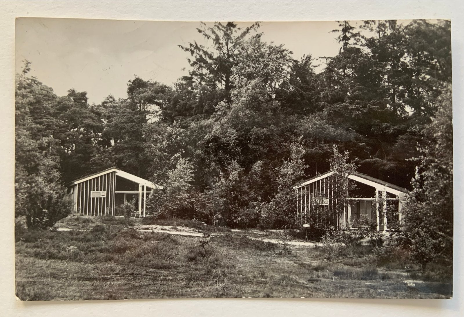 Bungalows bij 't Reggehuus, Ommen, Verzamelen, Verzenden, 1960 tot 1980, Gelopen, Overijssel