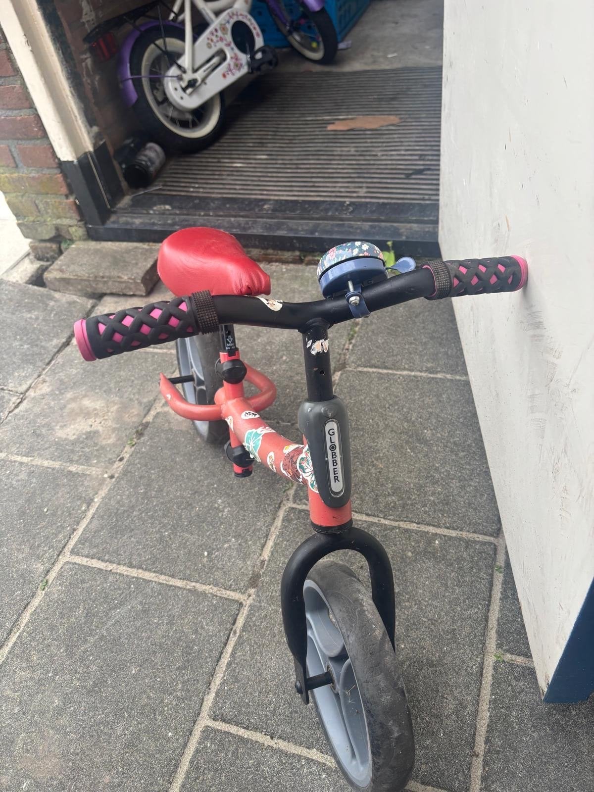 Globber Loopfiets met verstelbare zithoogte, Kinderen en Baby's, Ophalen of Verzenden, Gebruikt, Loopfiets