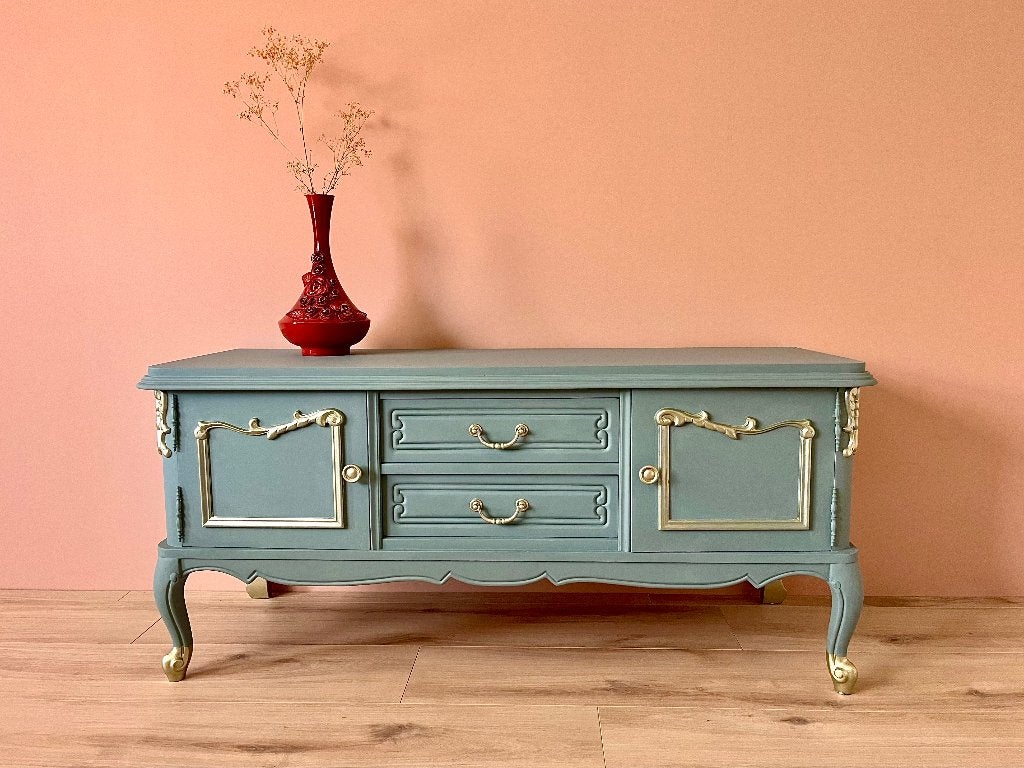 sidetable, Ophalen, Queen Anne, vintage, retro, restyle, bohemian, eclectisch, 100 tot 150 cm, Zo goed als nieuw