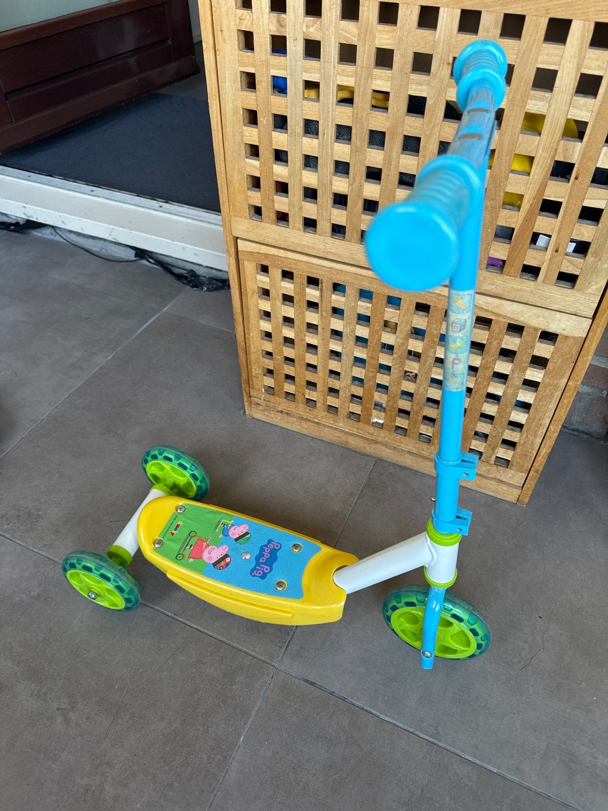 Peppa Pig Kinderstep met 3 Wielen, Ophalen, Gebruikt, Gewone step