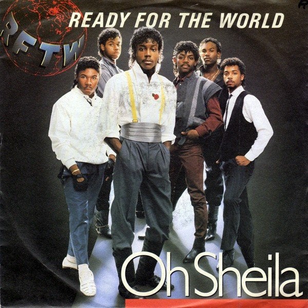 Pop-Single (1985) Ready for the World - Oh Sheila (MCA), Gebruikt, 7 inch, Ophalen of Verzenden, Fotohoes