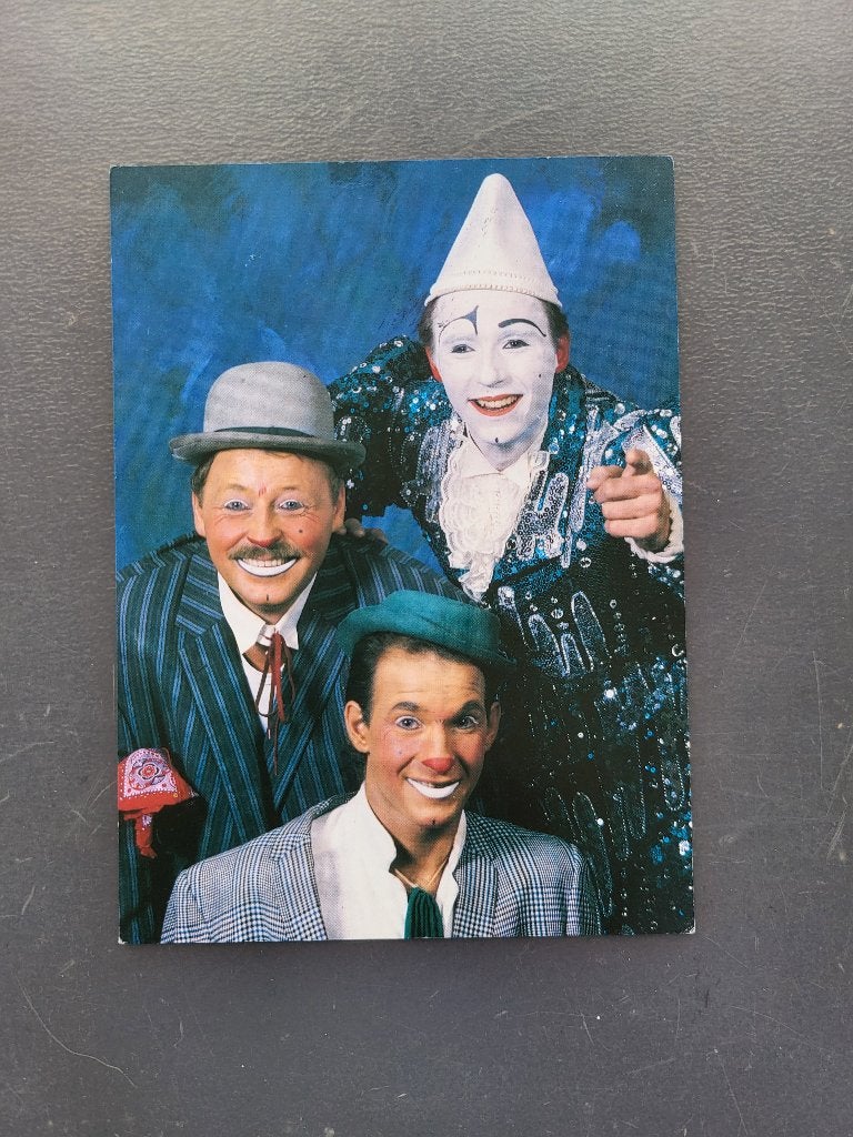 Circus Royal - Los Gino's - Muzikale Clowns, Verzamelen, Ansichtkaarten | Themakaarten, Ophalen of Verzenden, 1980 tot heden, Ongelopen