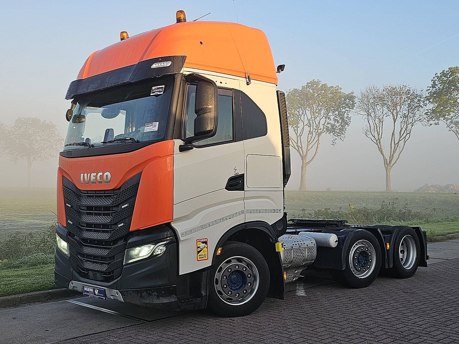 IVECO S-WAY AS440S48 6x2, Auto's, Automaat, Euro 6, Overige kleuren, Iveco