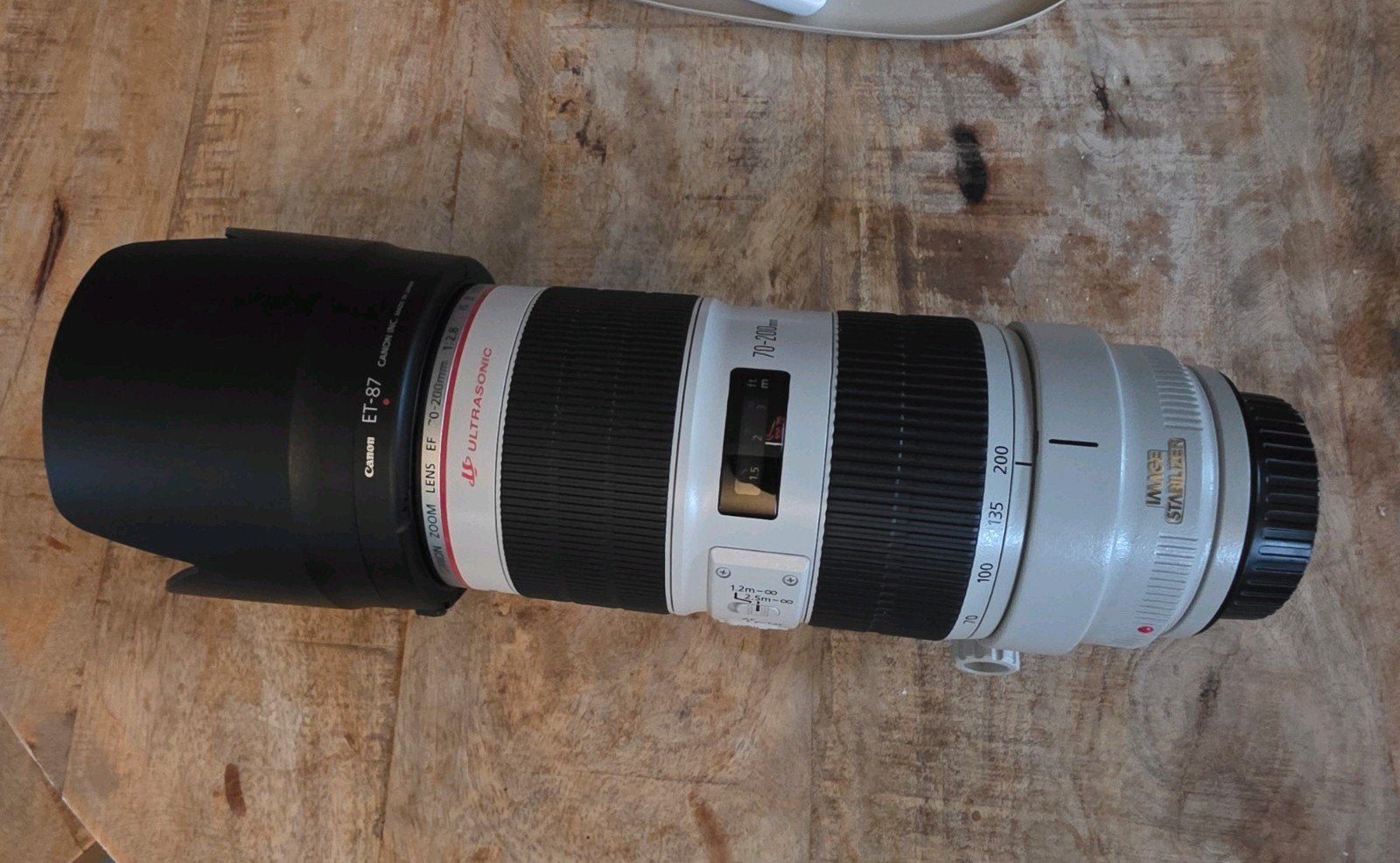 Canon EF 70-200mm f/2.8L IS II USM Lens - Uitstekende Staat, Canon, Zo goed als nieuw, Canon EF, Statiefgondel