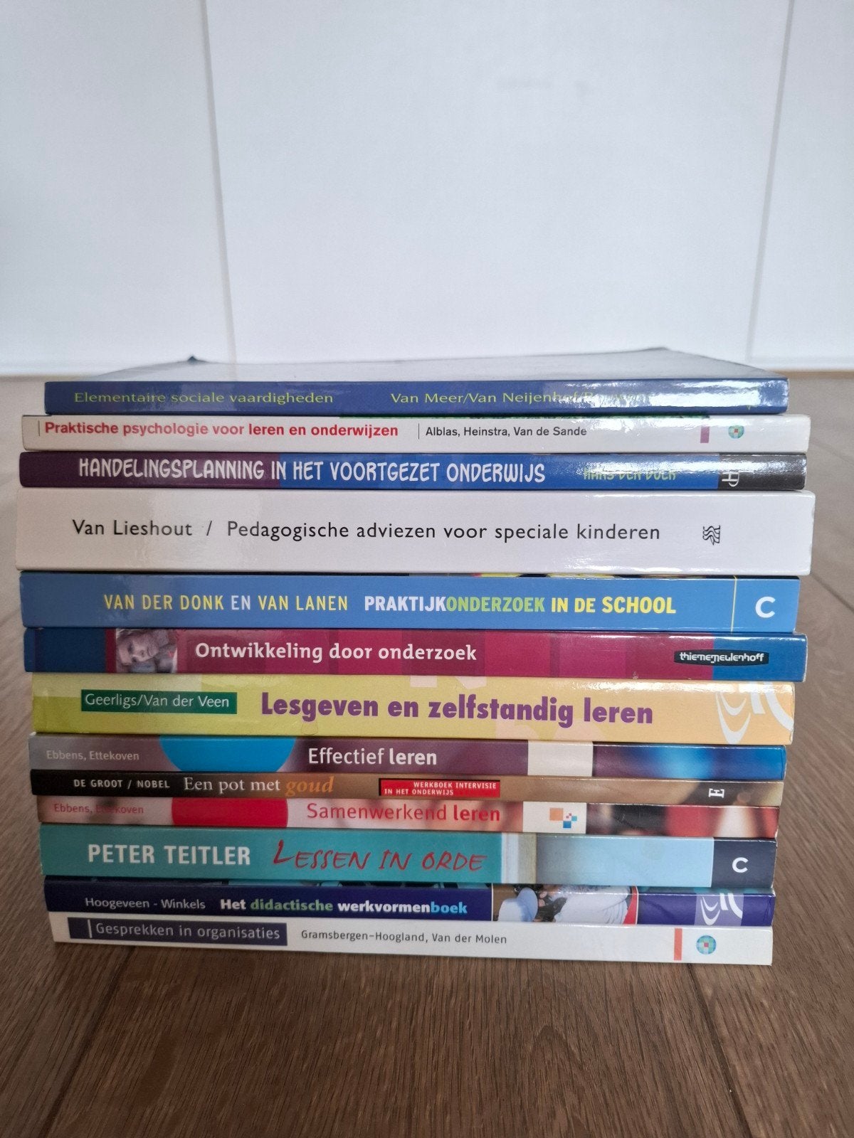 Studieboeken lerarenopleiding - in zeer goede staat!, Ophalen, Zo goed als nieuw, HBO