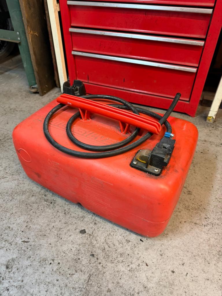 Benzinetank boot 25l, Ophalen of Verzenden, Gebruikt