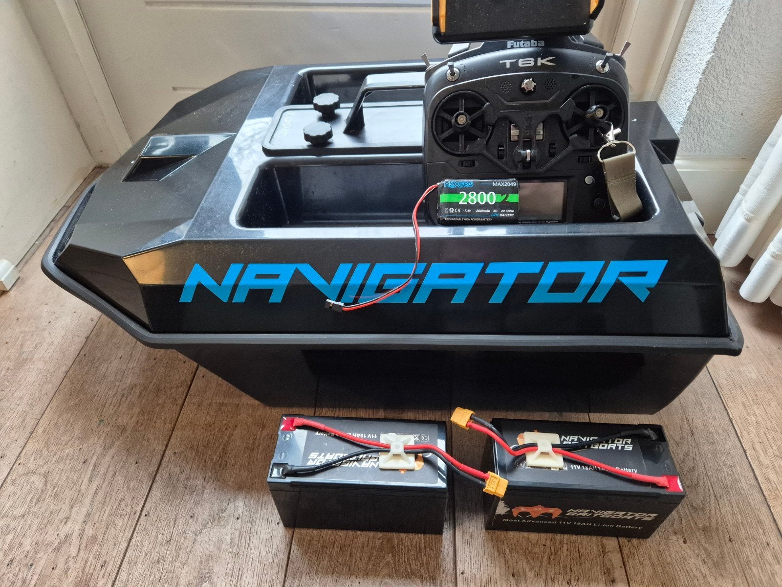 Navigator Voerboot Lithium Buhler, Ophalen of Verzenden, Gebruikt, Overige typen