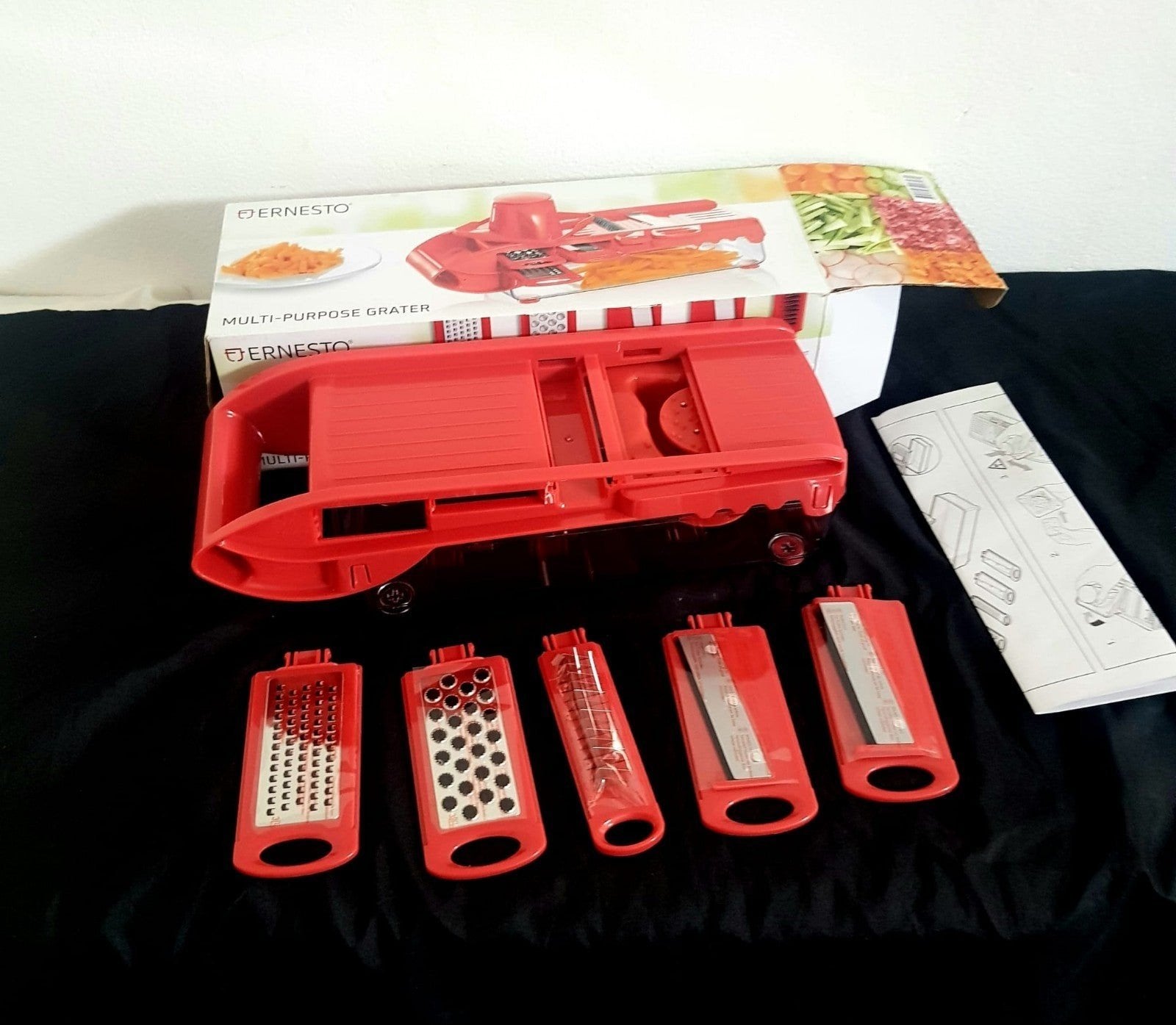 Nieuw 6 in 1 Keuken Mandoline  Snijapparaat Keukensnijder
He, Ophalen of Verzenden, Zo goed als nieuw