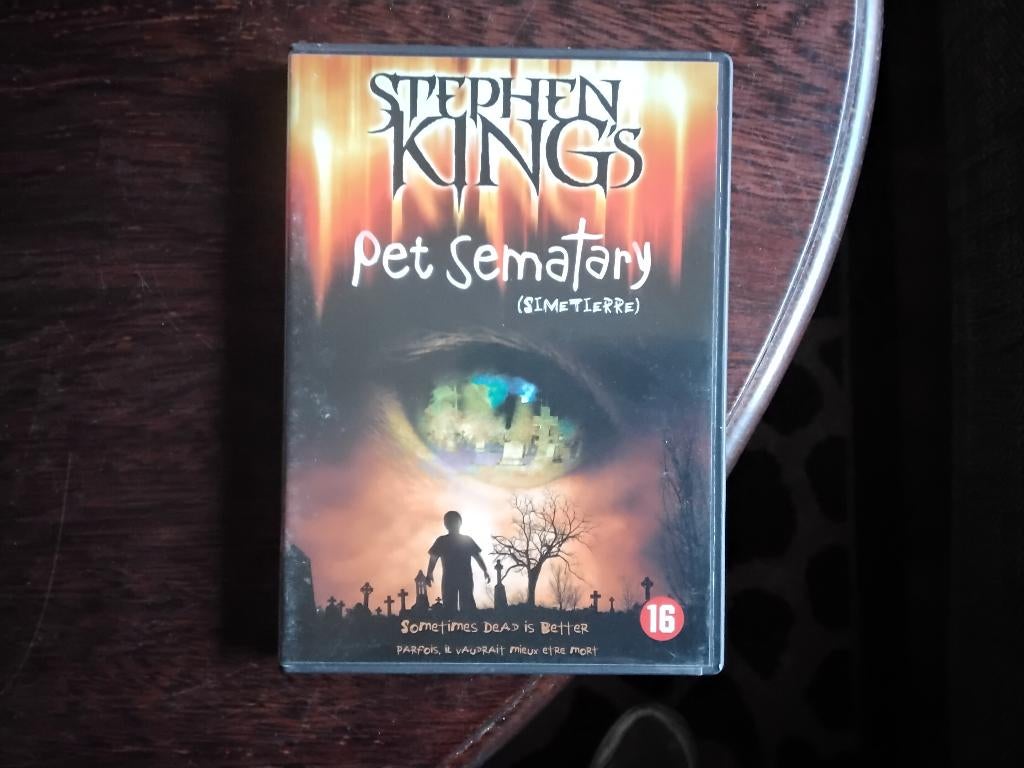 Stephen king's Pet sematary, origineel, Vanaf 16 jaar, Ophalen of Verzenden, Zo goed als nieuw, Overige genres