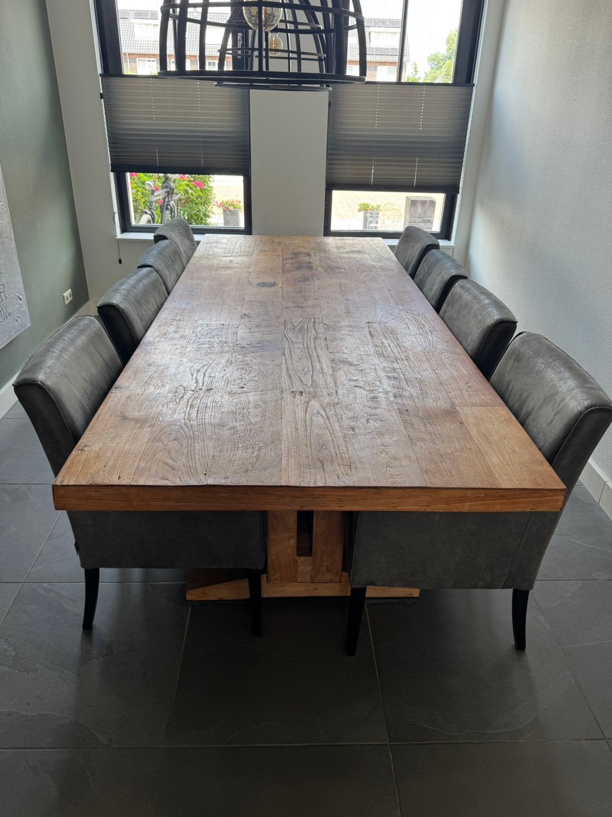 Eettafel Troubadour collectie, Ophalen, Gebruikt, 8 stoelen of meer