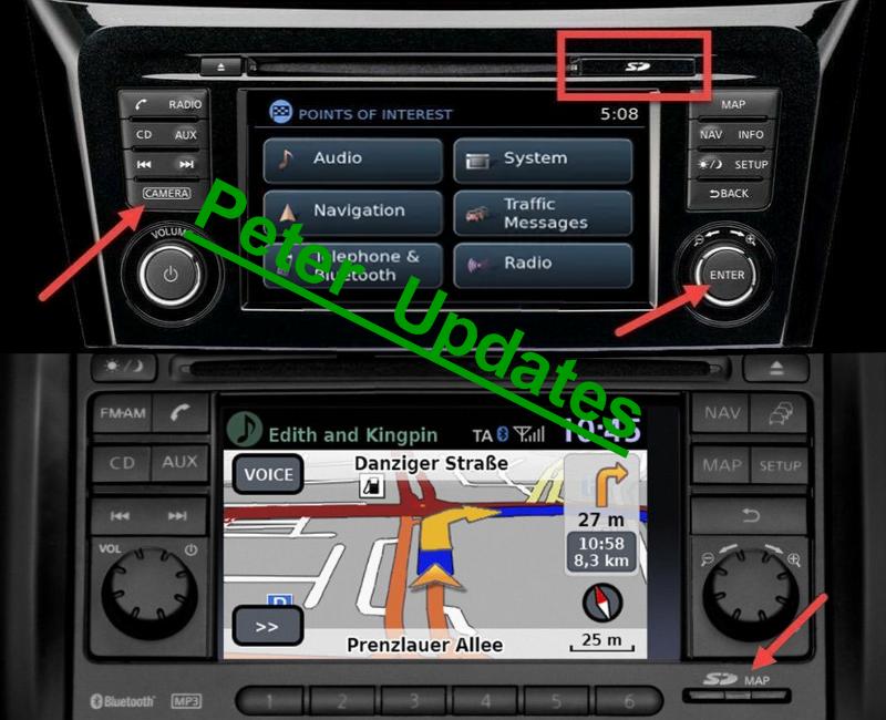 Nissan Navigatie Updates 22/23 Connect3 V7 + Connect1 V12 SD, Computers en Software, Navigatiesoftware, Nieuw, Update, Heel Europa